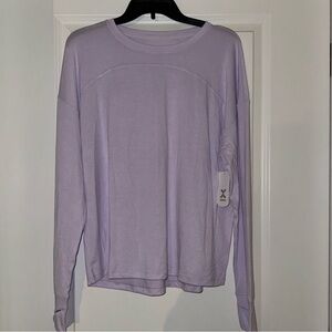 Women’s Lavender Quick-Dri Long Sleeve T-Shirt